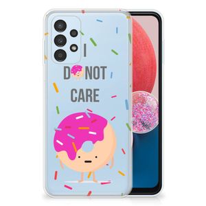 Samsung Galaxy A13 4G Siliconen Case Donut Roze