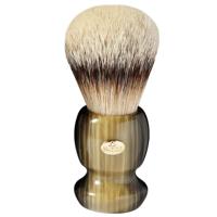 Omega scheerkwast 100% super badger resin groen handvat 12cm