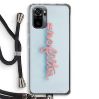 #nofilter: Xiaomi Redmi Note 10 Pro Transparant Hoesje met koord