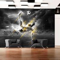 Zelfklevend fotobehang - Voetbal legende, 8 maten, premium print - thumbnail