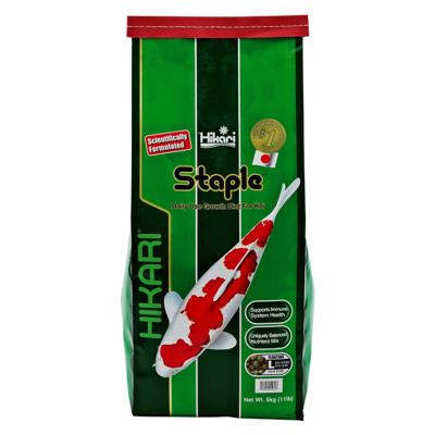 Hikari Staple Large 5Kg - Premium Vijvervis & Koi Voer, Grootverpakking uit Japan