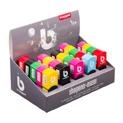 Bruynzeel Puntenslijper-gum display - 25 stuks