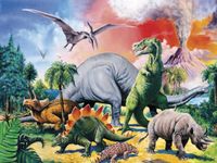 Ravensburger Dinosaurus Puzzel XXL, 100st