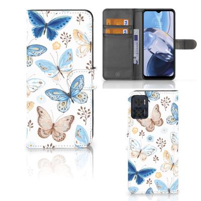 Telefoonhoesje | Met pasjeshouder | voor Motorola Moto E22 | E22i Vlinder