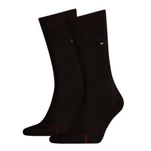 Tommy Hilfiger Sock classic 2 pack 200 black Zwart 