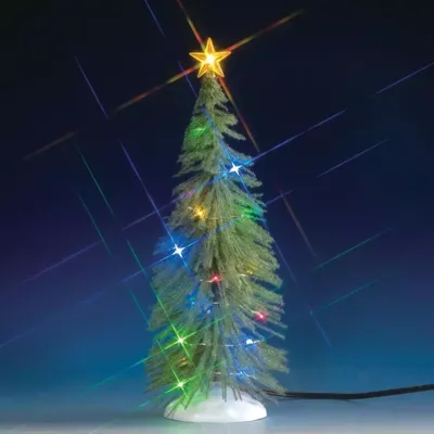 Lemax spruce tree 20 rgb light verlichte boom 2017