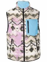MSGM gilet réversible à fermeture zippée - Tons neutres