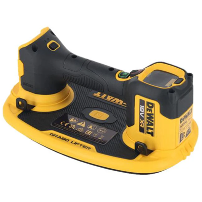 DeWalt DCE590N | Accu vacuümlifter tegel-/glasdrager | 18V | Body | Zonder accu&apos;s & Lader - DCE590N-XJ