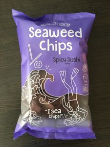 Zeewier tortilla chips spicy sushi