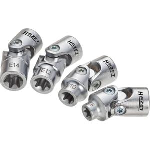 Hazet HAZET 880G-E/4 Kniegewrichtsleutelinzetset 3/8 (10 mm) 4-delig