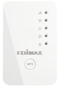 Edimax N300 Mini Wi-Fi Extender/Access Point/Wi-Fi Bridge Wit | 1 stuks - EW-7438RPNMINI EW-7438RPNMINI