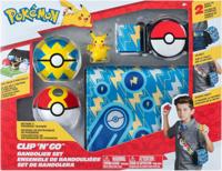 Pokemon Clip 'N Go Bandolier Set - Pikachu (Repeat/Quick Ball) Pokemon Clip 'N Go Bandolier Set - Pikachu (Repeat/Quick Ball)