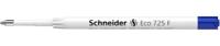 Schneider balpenvulling Eco 725, fijn, blauw