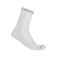 Castelli Premio evo 18 sock wit unisex L/XL