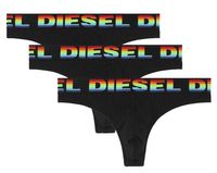 Diesel Herenstring Rainbow 3-pack zwart