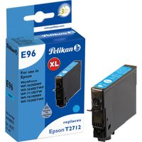 Pelikan Inktcartridge cyaan E96 (4109675) inkt Compatibel met Epson T2712 - thumbnail