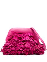 Themoirè pochette Gea Curly Straw - Rose