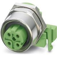 Phoenix Contact 1534630 Sensor/actuator inbouwconnector M12 Aantal polen (sensoren): 4 Bus, inbouw 10 stuk(s)