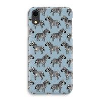 Zebra: iPhone XR Volledig Geprint Hoesje