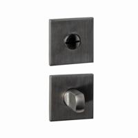 Intersteel WC-sluitingTira vierkant antraciet 53x53mm - 1329.103061