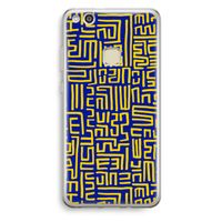 Majorelle Blue Print: Huawei Ascend P10 Lite Transparant Hoesje