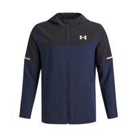 Under Armour Tech Utility Woven Jack Kids Donkerblauw Zwart Zilver