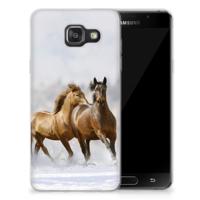 Samsung Galaxy A3 2016 | TPU Hoesje | Paarden
