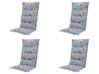 Kussen hoog ca. 123x50 cm Florina blue (4 stuks) Madison - Madison