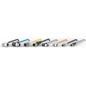 Pepperl+Fuchs 200860 Sensor/actuator connector M12 Aantal polen (sensoren): 4 Stekker, haaks, Bus, haaks 5.00 m 1 stuk(s)