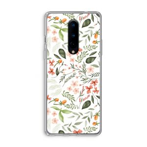 Sweet little flowers: OnePlus 8 Transparant Hoesje