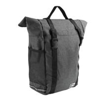 Enkele fietstas - donkergrijs - 15L - 34 X 36 X 15 cm - polyester - eenvoudig te bevestigen