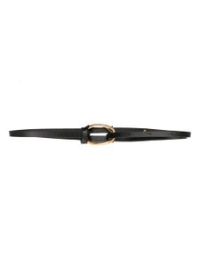 Jil Sander ring-buckle double-strap belt - Noir