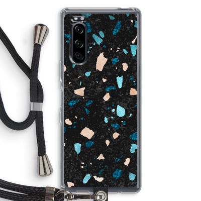 Terrazzo N°11: Sony Xperia 5 Transparant Hoesje met koord