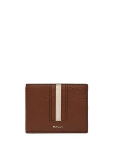 Bally portefeuille pliant à bords rayés - Marron