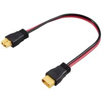 XT60 stekker naar XT60 bus TC-12195712 Zwart, Rood TRU COMPONENTS Inhoud: 1 stuk(s)