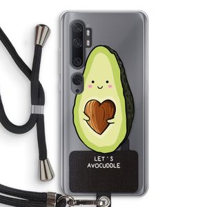 Avocuddle: Xiaomi Mi Note 10 Transparant Hoesje met koord