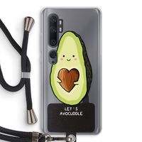 Avocuddle: Xiaomi Mi Note 10 Transparant Hoesje met koord