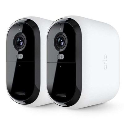 Bewakingscamera - ARLO - ESSENTIAL2 XL 2K - Infrarood nachtzicht - Draadloos - 4-in-1