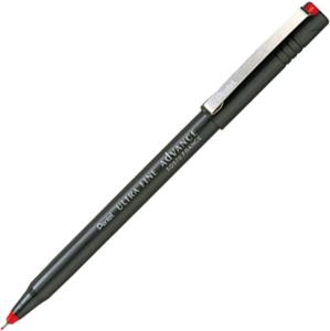 Pentel SD570-B fijnschrijver Zeer fijn Rood 1 stuk(s)