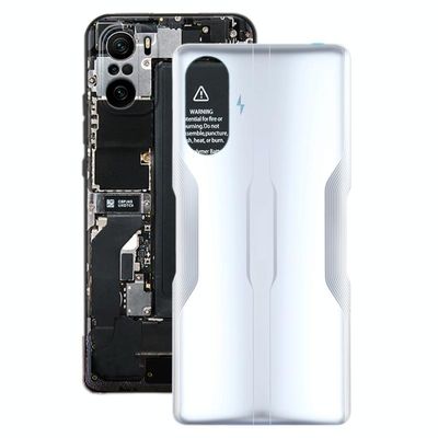 Originele achterkant batterij cover voor Xiaomi Redmi K40 Gaming (wit)