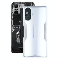 Originele achterkant batterij cover voor Xiaomi Redmi K40 Gaming (wit)