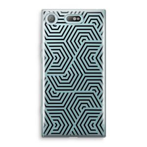 Magic pattern: Sony Xperia XZ1 Compact Transparant Hoesje