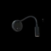 Artdelight BedlampjeFlex zwart met usb aansluiting - WL FLEX-USB ZW