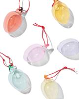 HEMA Hangers Glas Ei - 6 Stuks