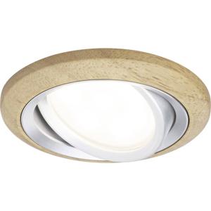 Paulmann 92240 Lanati LED-inbouwlamp LED 6 W Aluminium (gedraaid)