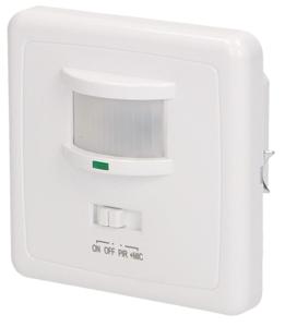 Orno Bewegingsmelder inbouw wand wit - Geluidsdetectie - 3900339