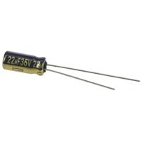 Panasonic EEU-FC1V220 Elektrolytische condensator Radiaal bedraad 2 mm 22 µF 35 V 20 % (Ø) 5 mm 1 stuk(s)