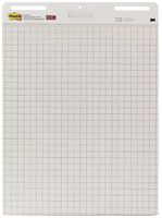 Post-it meeting chart, ft 63,5 x 77,5 cm, geruit, 30 vel, pak van 2 blokken - thumbnail