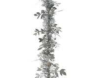 Lametta guirlande pvc d3h200 cm zilver kerst - Decoris