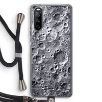 Maanlandschap: Sony Sony Xperia 10 III Transparant Hoesje met koord